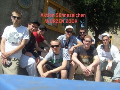 EvaSchulZe-Abiturienten 2009 beim Workcamp in Wurzen